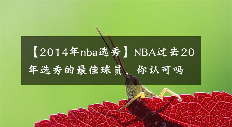 【2014年nba选秀】NBA过去20年选秀的最佳球员，你认可吗？