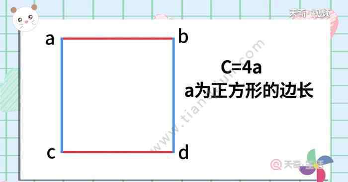 正方形周长公式 正方形的周长公式 正方形的周长公式怎么表示