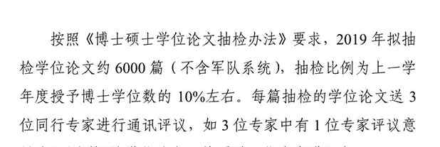 抽检6000篇论文 教育部拟抽检6000篇学位论文是真的吗？教育部为什么要抽检学位论文