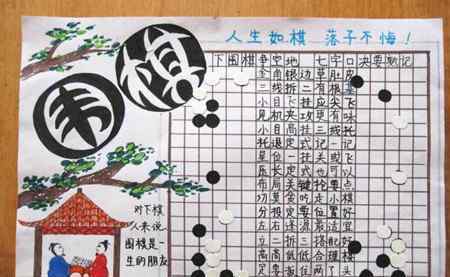 围棋图片 围棋手抄报图片大全