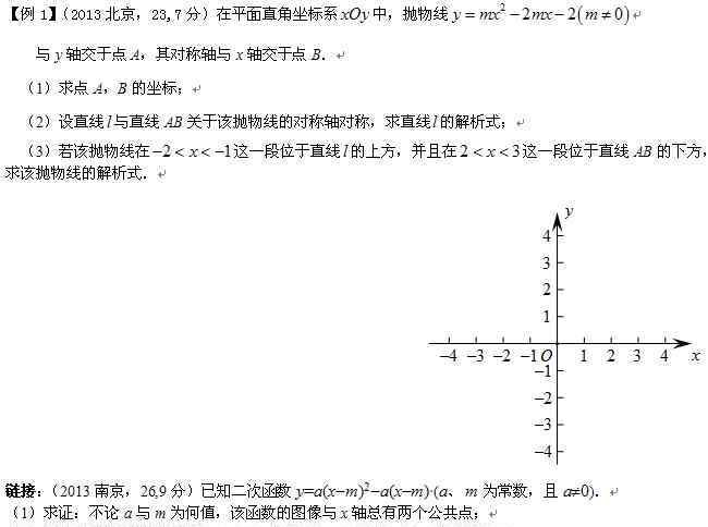 中考数学压轴题 中考数学必做的36道压轴题有哪些