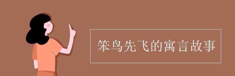 笨鸟先飞的故事 笨鸟先飞的寓言故事