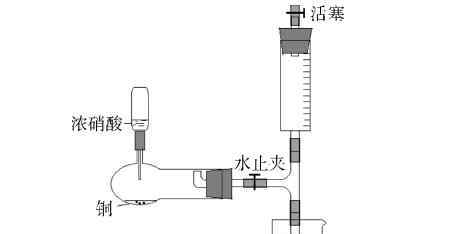 二氧化氮与水反映的小型试验