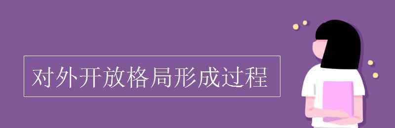 对外开放格局的形成 对外开放格局形成过程