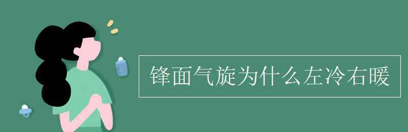 锋面 锋面气旋为什么左冷右暖