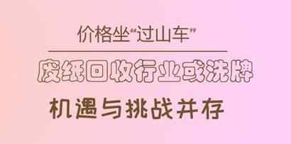 垂直过山车般销售市场废旧纸张装包厂一天亏上百万