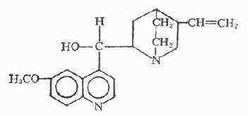 奎宁是什么 奎宁的物化性质是什么（包括中英文名称CAS号 结构式）?化妆品中的用途?