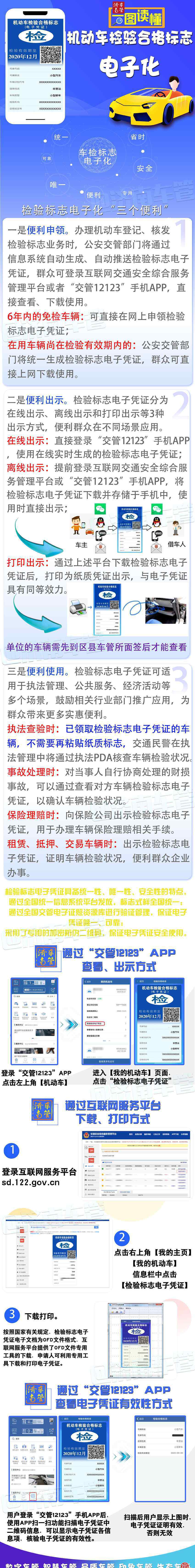 年检标志 电子版年审标志来了！3月先行先试，以后不用再张贴年审标志了