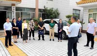 于宝华 济南市残联组织各支部党务干部到市盲导中心党支部参观指导