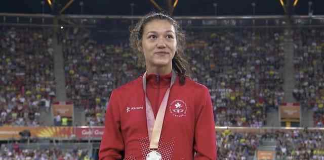 郑凤荣 21岁加拿大田径女神，加入中国籍声称：渴望为中国赢得奥运金牌