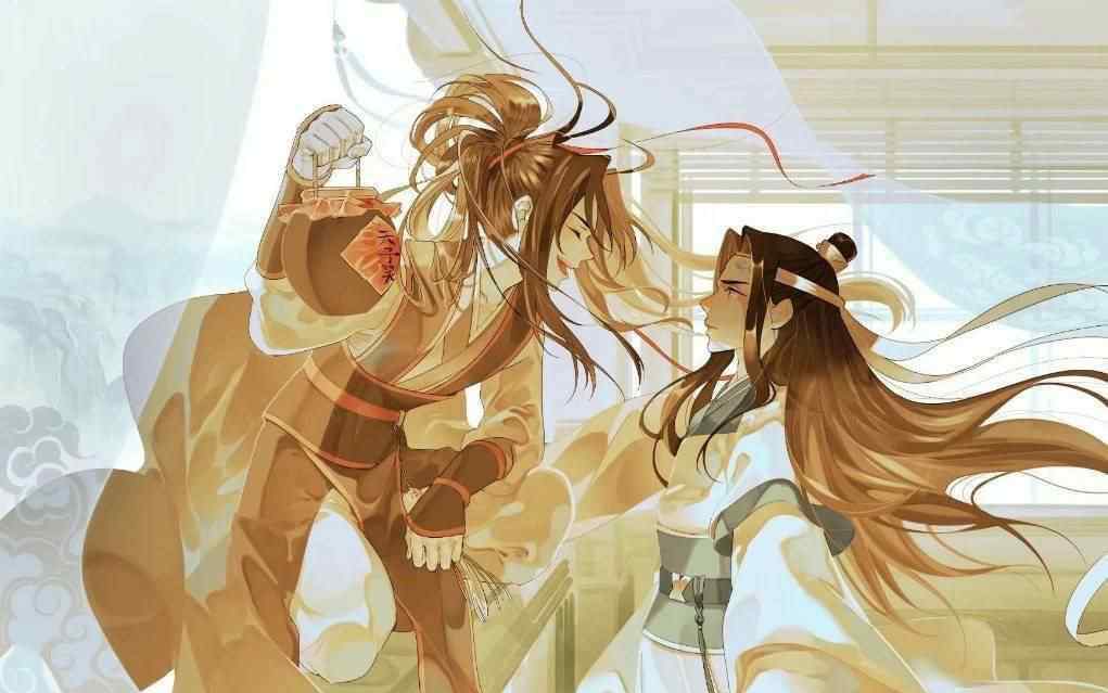 避尘入魏婴 #魔道祖师#  忘羡   等一不归人