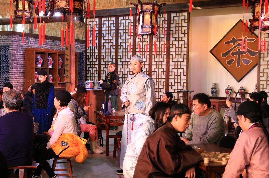北京曲剧沉浸式《茶馆》驻场演出台湖带来文旅新体验