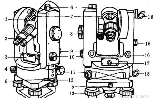 经纬仪使用教程，比老师教的还详细！附视频解说