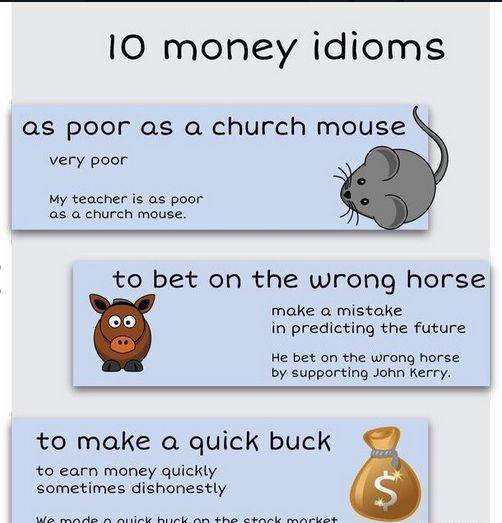 图说英语丨一些最常用的 idioms