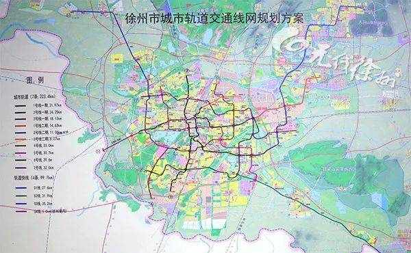 徐州未来11条地铁线路规划出图！未来的市中心在 ...