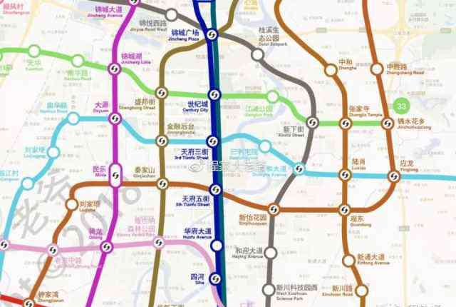 成都2030年地铁规划图成都地铁2050新规划解读