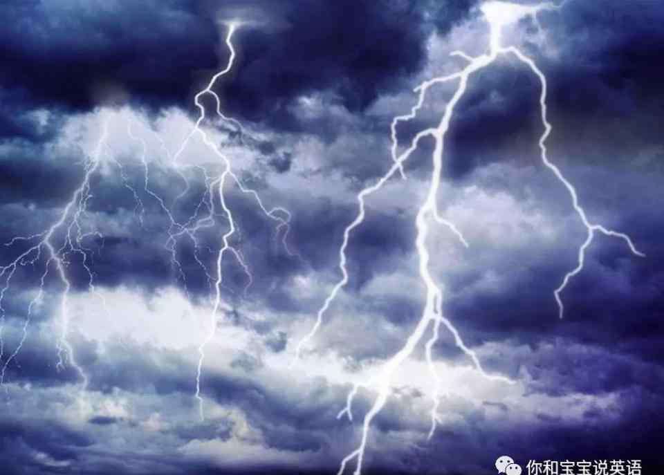 打雷英语 关于“风雨雷电”的英文（三），打雷了，打闪了，英语怎么说？