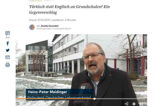 土耳其英语 德国政界某土耳其后裔公然提议用土耳其语取代英语教学