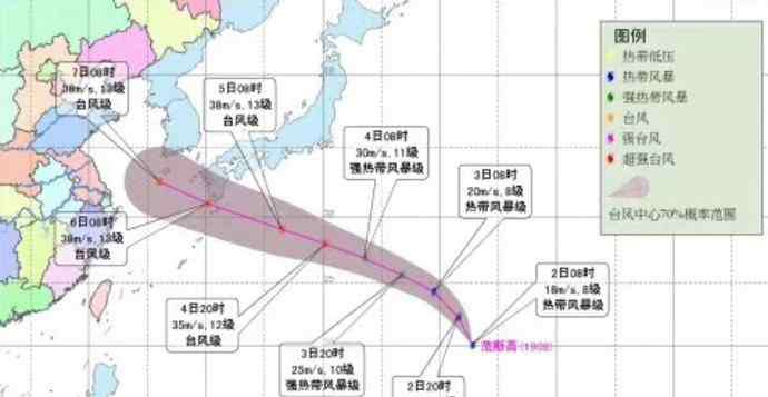 范斯高 今年第8号台风诞生了，它可能影响上海？