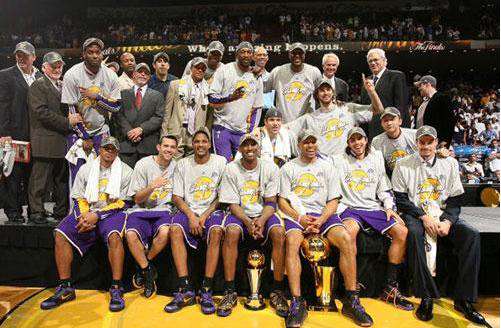 2009nba总冠军 2009年NBA总冠军洛杉矶湖人队——科比的第四个总冠军