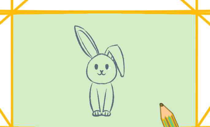 小兔怎么画简单又可爱 好看的兔子上色简笔画要怎么画