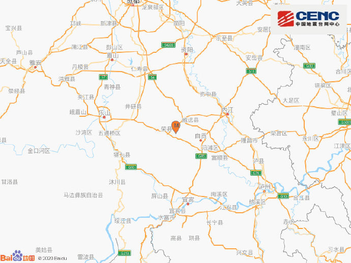 四川自贡市荣县发生3.2级地震 震源深度10千米 这意味着什么?