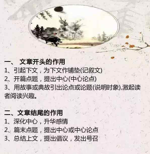 阅读理解24个公式 干货！语文阅读理解的24个万能公式，熟练背诵，轻松拿高分！