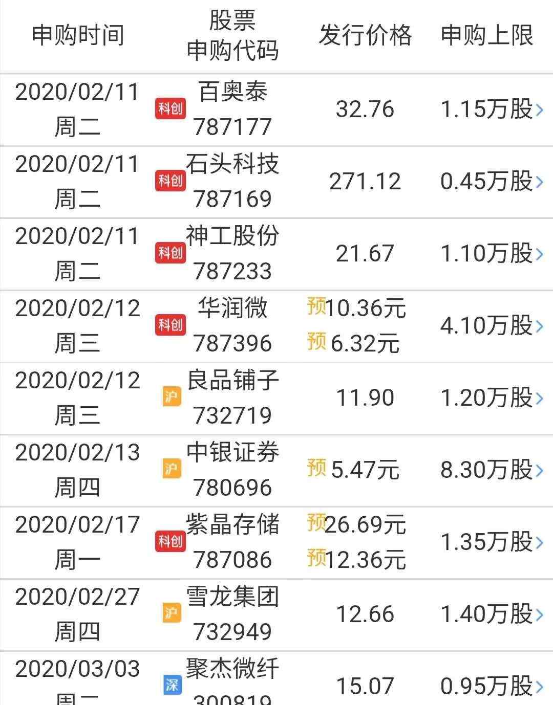 787233 [2.11打新提醒] 石头科技,百奥泰,神工股份