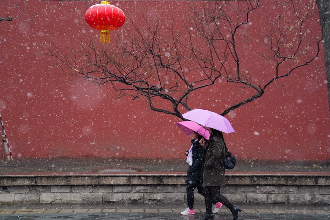 北京大部地区今夜迎来小雪 气温下降