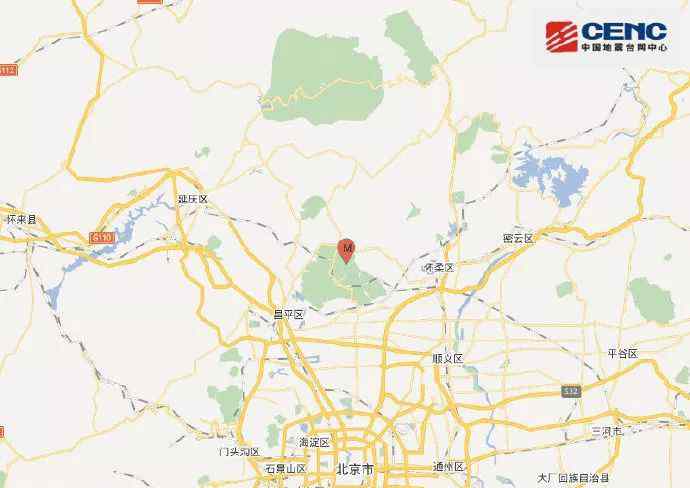 北京地震网 刚刚，北京地震了！