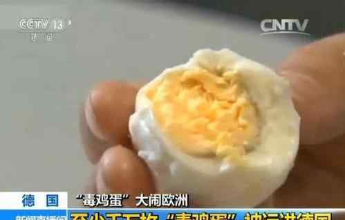 绍兴检验检疫局 “毒鸡蛋”大闹欧洲 绍兴市面上的鸡蛋安全吗？