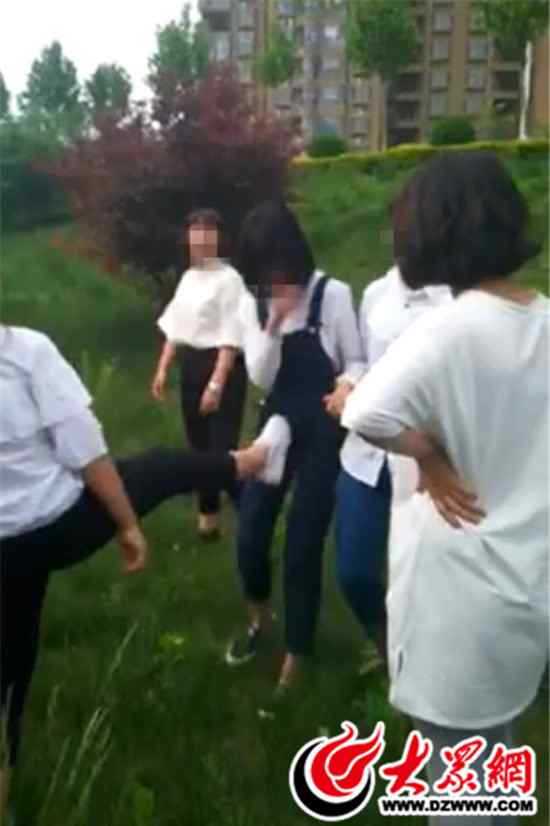 女生河边群殴女同学 8名女生河边群殴女同学 摆剪刀手拍视频