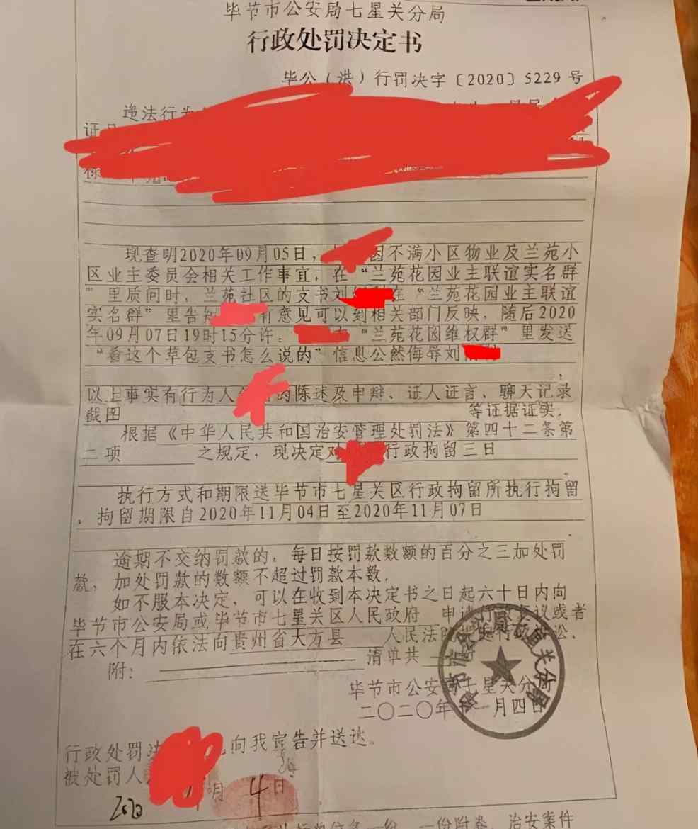 女子群内骂社区支书是“草包支书” 民警跨市将其铐走 被骂支书回应