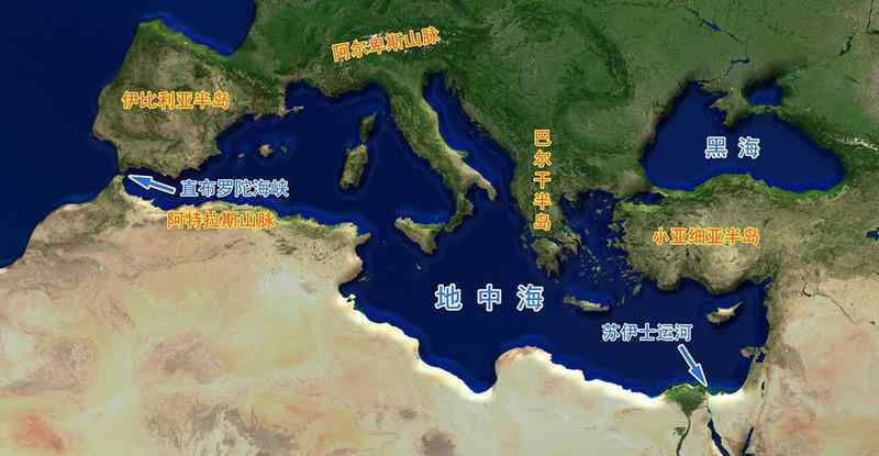 地中海风云 为什么说苏伊士运河，改变了整个地中海的命运？