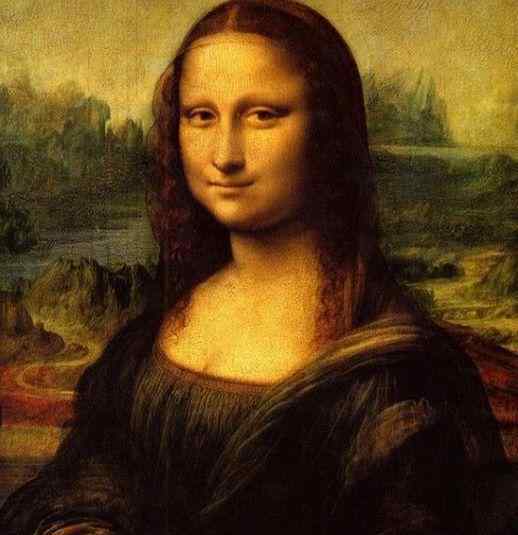 蒙娜丽莎画中的外星人 放大40倍发现画中还有一个女人