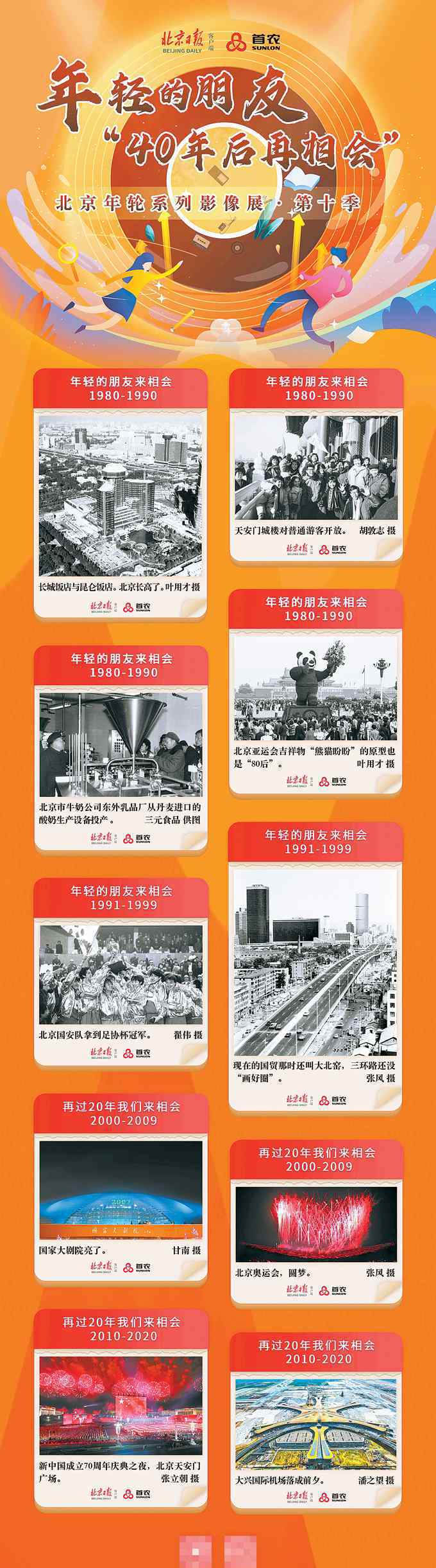 年轮集团 “北京年轮”老照片展第十季将展地坛，首农食品集团邀您品味40年