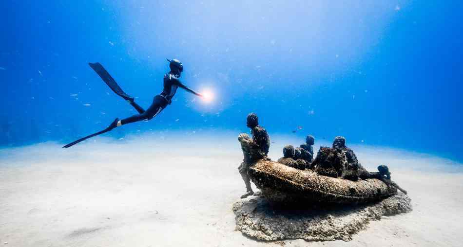 世界水下博物馆有哪些：大西洋博物馆、白鹤梁水下博物馆