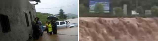 万州洪水冲进办公楼 重庆多地遭暴雨袭击 万州洪水肆虐涌入城区