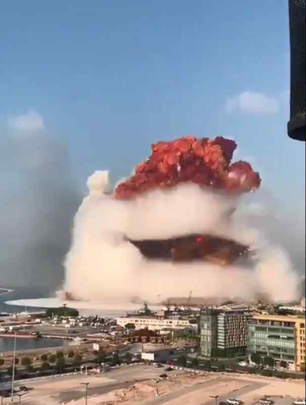 广岛式灾难 黎巴嫩证实2700吨硝酸铵爆炸