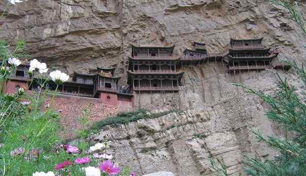 倒悬空寺 世界上最危险的寺庙，倒悬空寺建在悬崖上