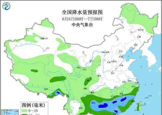 今年以来南方最持久强降雨 哗啦啦，强降雨来了