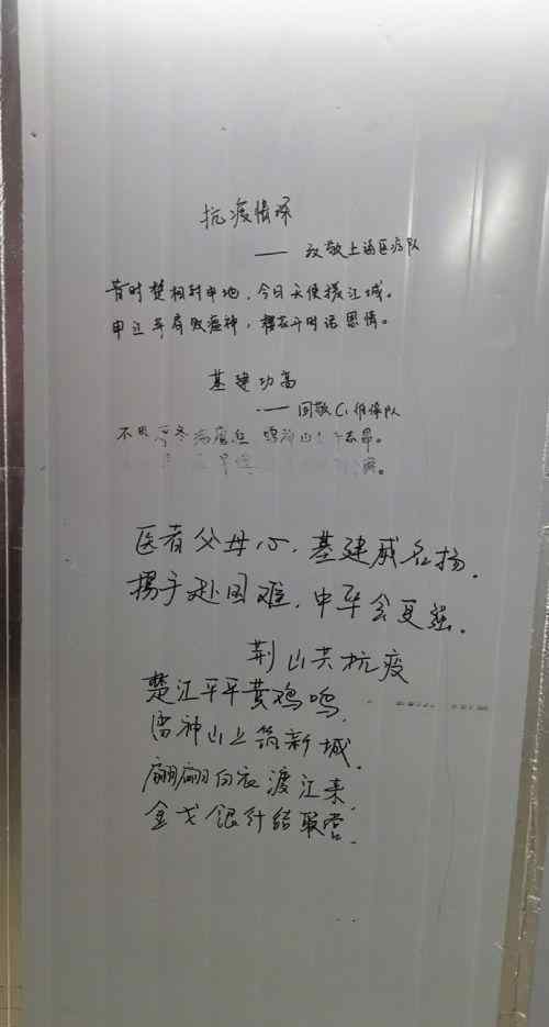 雷神山医护写的诗 什么诗内容是什么