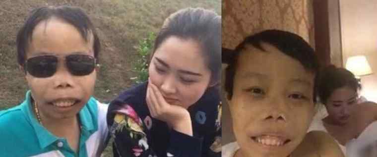 陈山亲女友呕吐视频 史上最丑富二代陈山 外星人陈山与女友床照流出