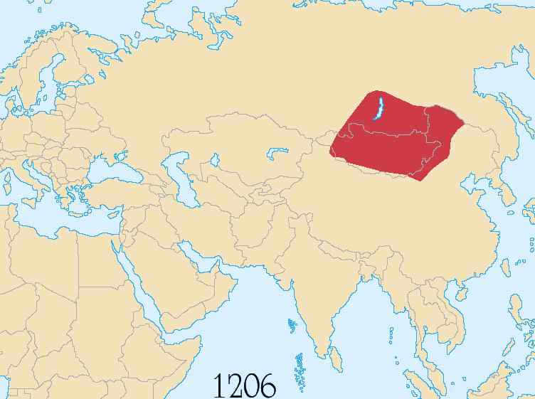 外蒙古地图 【今日头条】1205年 - 2016年（蒙古地图变迁史） 道尽蒙古民族的兴衰荣辱...