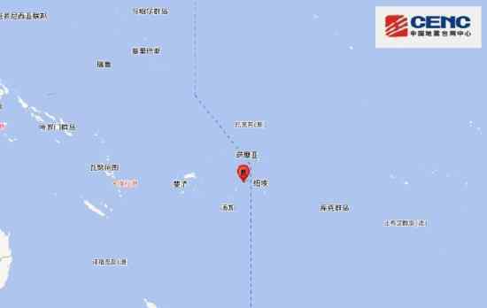 汤加群岛地震 汤加群岛在哪地震详情