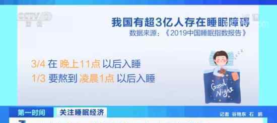 全国超过3亿人存在睡眠障碍 睡眠产业市场规模达4千亿