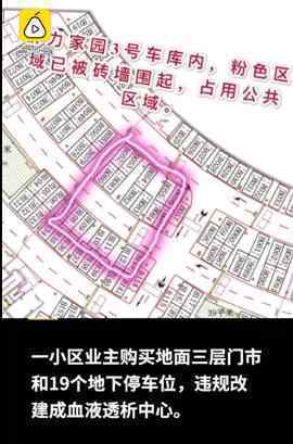 业主买19个地下车位改建透析医院 这是什么情况