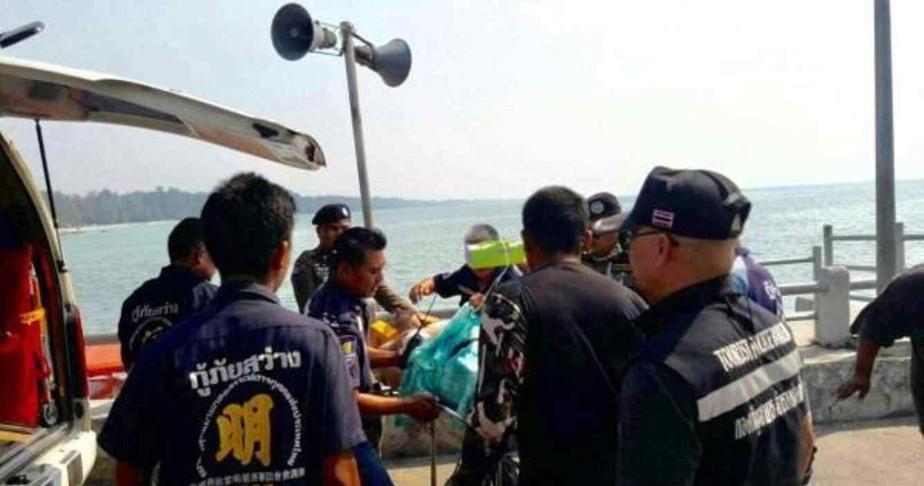 一中国游客泰国身亡 下水不久就出现疑似抽搐溺水症状