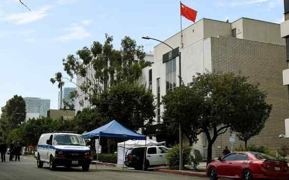 中国驻洛杉矶总领馆发生枪击案 枪手系中国公民