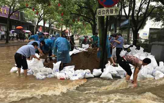 钱塘江流域洪水爆发 为1995年以来钱塘江流域最大洪水